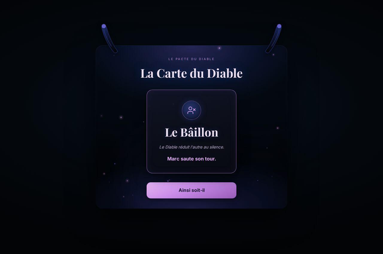 Le segment Le Caprice, tel qu'il s'affiche dans le jeu, au Donjon